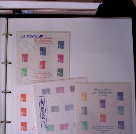 1970-2019, Timbres neufs de France avec surtout Marianne