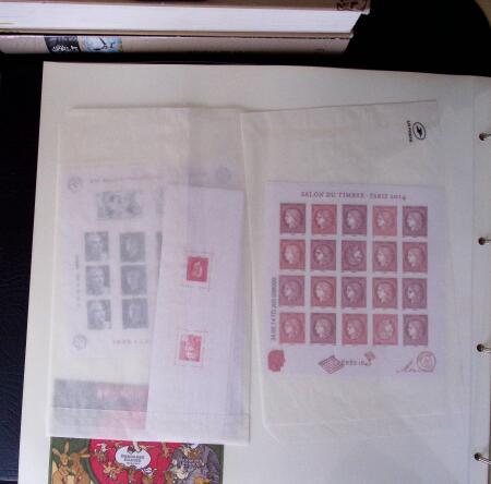 1970-2019, Timbres neufs de France avec surtout Marianne