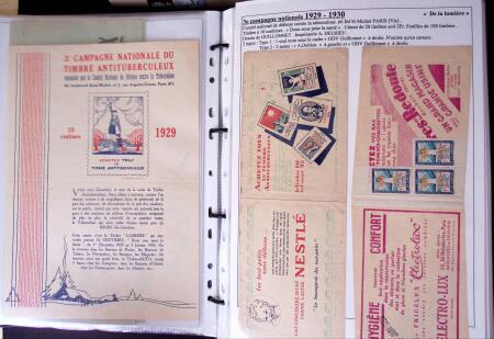 1925-2004, Superbe thématique sur la TUBERCULOSE montée