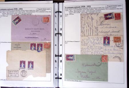 1925-2004, Superbe thématique sur la TUBERCULOSE montée