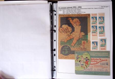 1925-2004, Superbe thématique sur la TUBERCULOSE montée