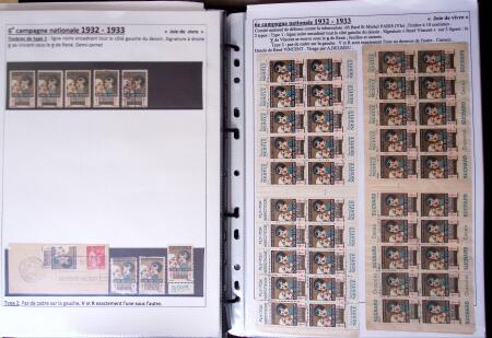 1925-2004, Superbe thématique sur la TUBERCULOSE montée