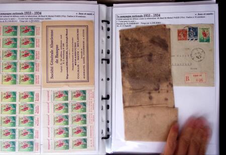 1925-2004, Superbe thématique sur la TUBERCULOSE montée