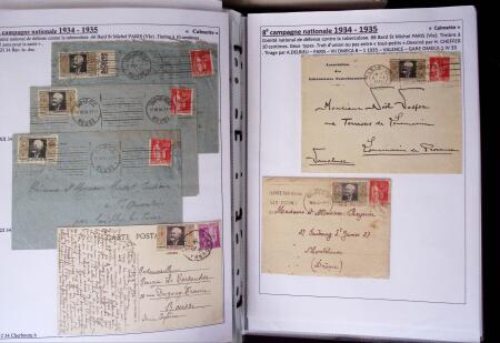 1925-2004, Superbe thématique sur la TUBERCULOSE montée