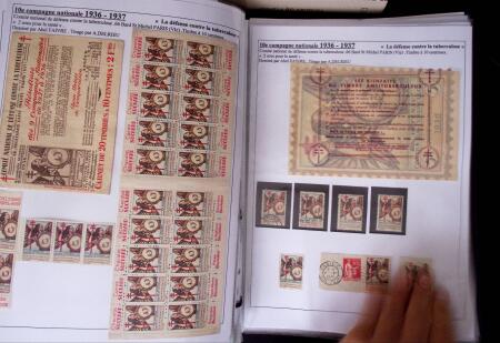 1925-2004, Superbe thématique sur la TUBERCULOSE montée