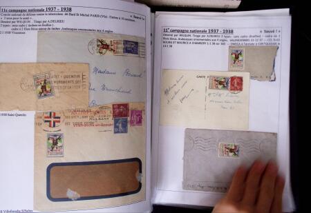 1925-2004, Superbe thématique sur la TUBERCULOSE montée