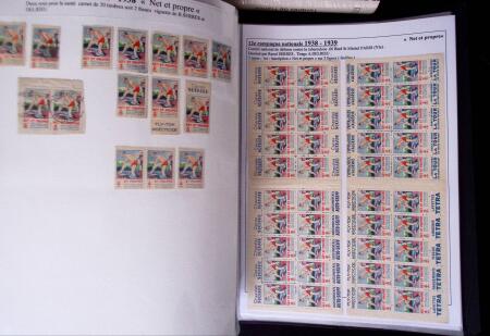 1925-2004, Superbe thématique sur la TUBERCULOSE montée