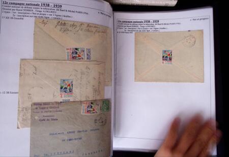 1925-2004, Superbe thématique sur la TUBERCULOSE montée