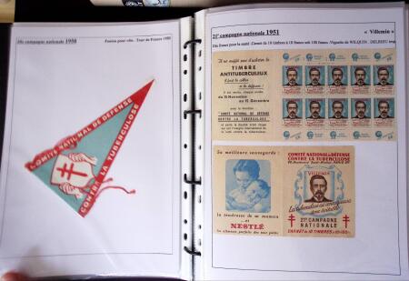 1925-2004, Superbe thématique sur la TUBERCULOSE montée