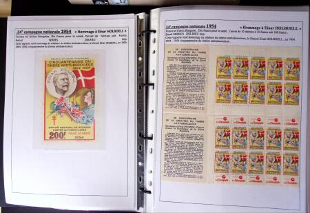 1925-2004, Superbe thématique sur la TUBERCULOSE montée