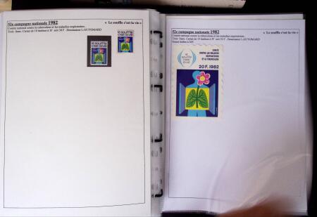 1925-2004, Superbe thématique sur la TUBERCULOSE montée