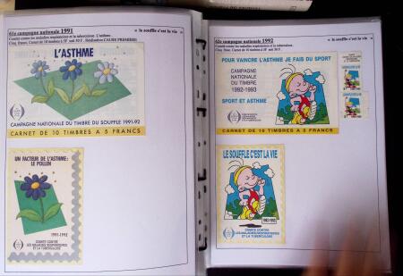 1925-2004, Superbe thématique sur la TUBERCULOSE montée