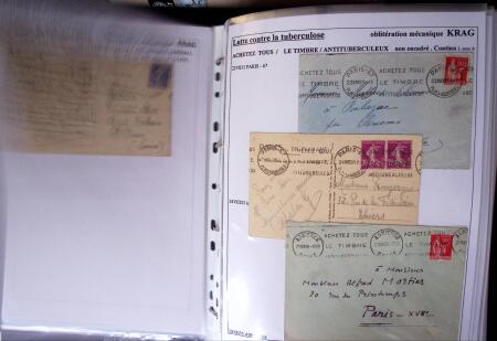 1925-2004, Superbe thématique sur la TUBERCULOSE montée