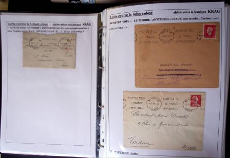 1925-2004, Superbe thématique sur la TUBERCULOSE montée