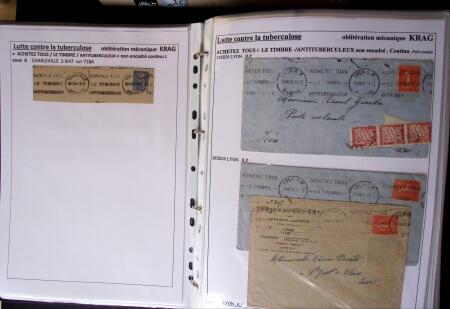 1925-2004, Superbe thématique sur la TUBERCULOSE montée
