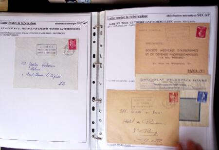 1925-2004, Superbe thématique sur la TUBERCULOSE montée