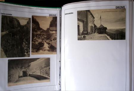 1761-1965, Collection de lettres sur la DROME montées