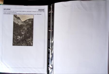 1761-1965, Collection de lettres sur la DROME montées