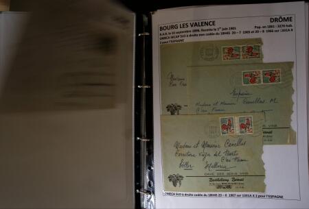 1761-1965, Collection de lettres sur la DROME montées