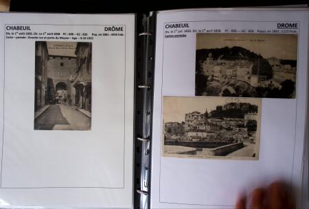 1761-1965, Collection de lettres sur la DROME montées