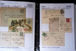 1761-1965, Collection de lettres sur la DROME montées