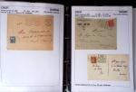 1761-1965, Collection de lettres sur la DROME montées