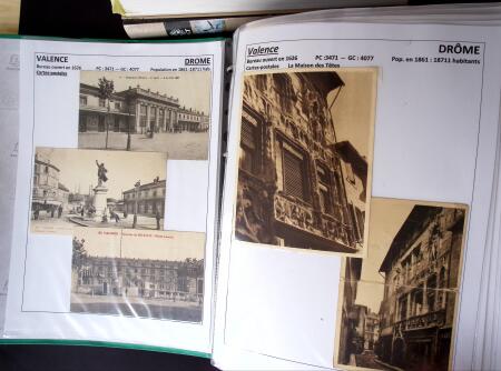 1761-1965, Collection de lettres sur la DROME montées