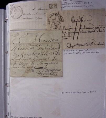 1793-1990, Collection de lettres sur le département