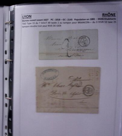 1793-1990, Collection de lettres sur le département