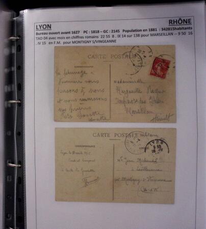 1793-1990, Collection de lettres sur le département
