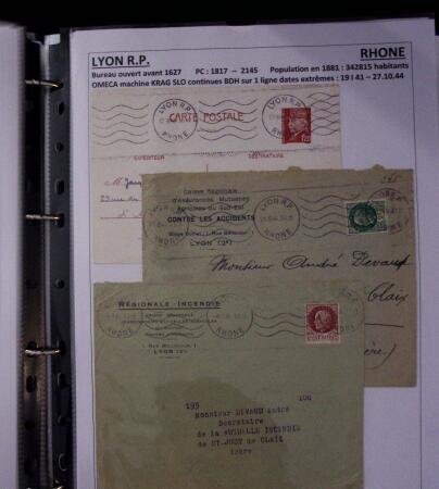 1793-1990, Collection de lettres sur le département