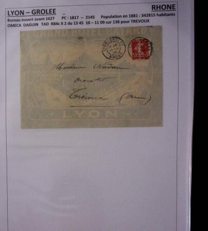 1793-1990, Collection de lettres sur le département