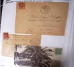 1900-1960, Collection de lettres sur les cachets de