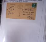 1900-1960, Collection de lettres sur les cachets de