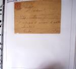 1900-1960, Collection de lettres sur les cachets de