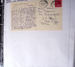 1900-1960, Collection de lettres sur les cachets de