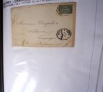 1900-1960, Collection de lettres sur les cachets de