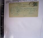 1900-1960, Collection de lettres sur les cachets de