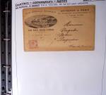 1900-1960, Collection de lettres sur les cachets de