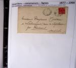 1900-1960, Collection de lettres sur les cachets de