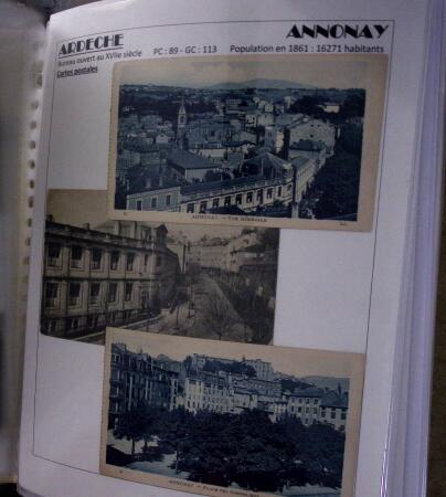 1800-2000, Collection de lettres sur le département