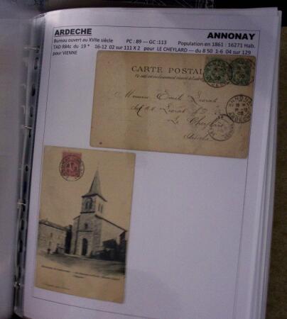 1800-2000, Collection de lettres sur le département