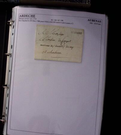 1800-2000, Collection de lettres sur le département