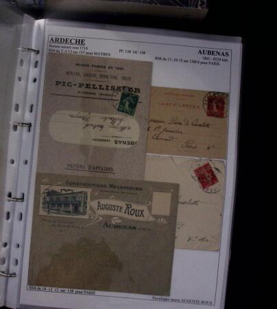 1800-2000, Collection de lettres sur le département