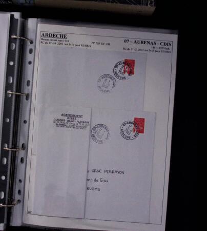 1800-2000, Collection de lettres sur le département