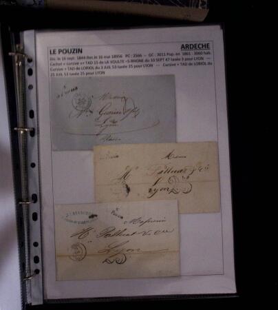 1800-2000, Collection de lettres sur le département