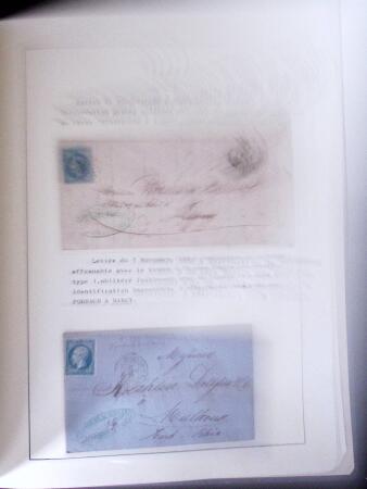 1756-1990 ensemble de lettres particulièrement de