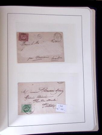 1756-1990 ensemble de lettres particulièrement de