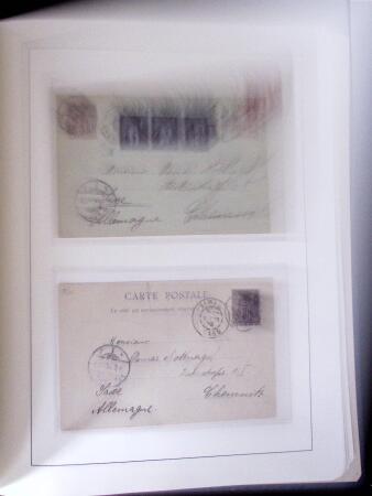 1756-1990 ensemble de lettres particulièrement de