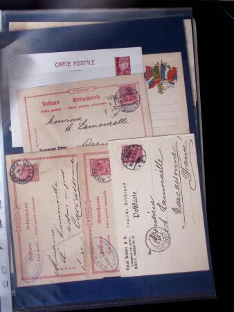 1756-1990 ensemble de lettres particulièrement de